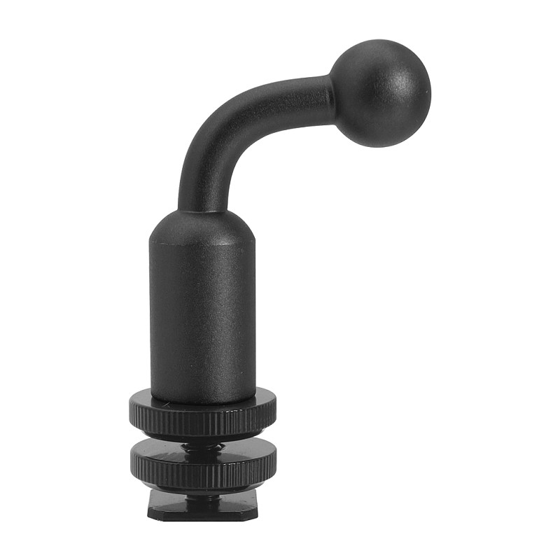 17mm/17.5mm BallHead Adapter for Phone Bracket Holder 1/4 Thread+D88 D66 D43 Magnet Base Rubber Covered 1/4 Screw Hole For Phone
