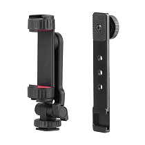 For DJI Pocket 3 One Word Crossbar Bracket Cell Phone Fixed Cold Boot Clip Expansion Adapter Bracket