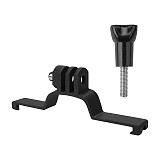 CQT For DJI NEO Drone Expansion Mounting Bracket Shadowstone GO3/3S Sports Camera Horizontal and Vertical Shooting Bezel (Upper Expansion + GO3/3S Expansion Frame (Horizontal-Black))