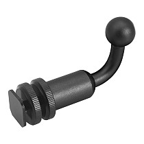 17mm/17.5mm BallHead Adapter for Phone Bracket Holder 1/4 Thread+D88 D66 D43 Magnet Base Rubber Covered 1/4 Screw Hole For Phone