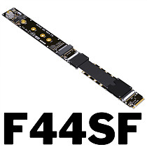 Full Speed Extension Cable For M.2 NVMe SSD FFC MKey PCIe 5.0 GEN5 Solid State Drive Riser Card NVMe M.2 SSD PCI Express 5.0 X4