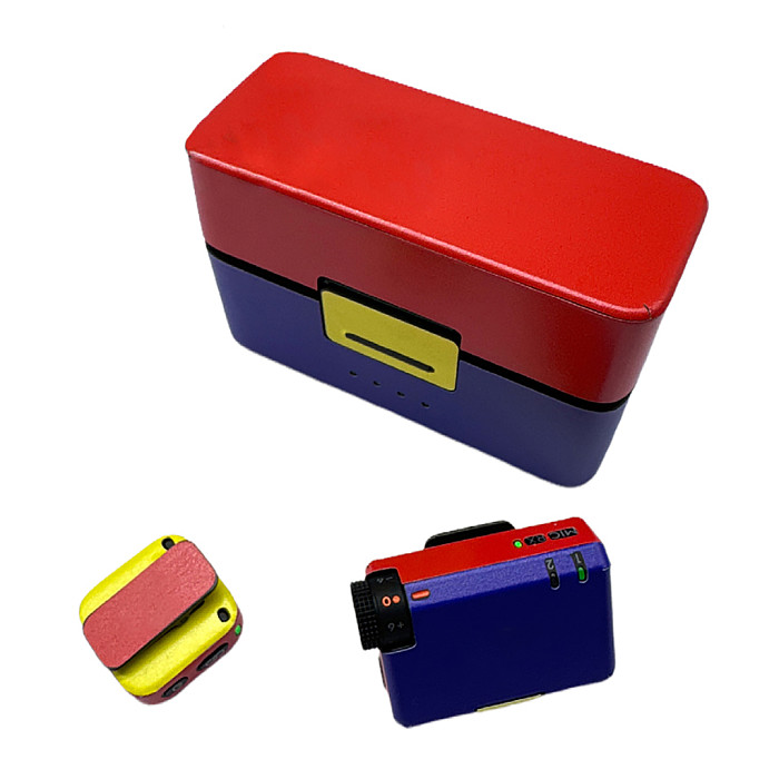 CQT For DJI MIC MINI Wireless Microphone Sticker Anti-Scratch All-Wrap Protective Film (A01/A02-Personalized Graffiti)