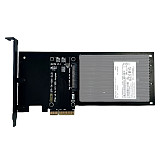 ADT PCIe 5.0 x4 to U.2/U.3/E1.S/E3.S SSD Adapter Card PCI Express Gen5.0 x4 to U.2 SFF-8639/U.3 SFF-TA-1001 Hard Drive Adapter