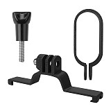 CQT For DJI NEO Drone Expansion Mounting Bracket Shadowstone GO3/3S Sports Camera Horizontal and Vertical Shooting Bezel (Upper Expansion + GO3/3S Expansion Frame (Horizontal-Black))