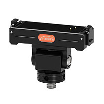 XT-XINTE Magnetic Chargeable Quick Install Cold Shoe Mount Base Tripod Adapter Sports camera quick release Charging bracket for Insta360 GO 3S / 3 GOPRO 1/4 screw hole DSLR rabbit cage