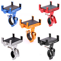 XT-XINTE Rotatable CNC Bike Motorcycle Aluminum Phone Bracket Handlebar Mount Holder Color Random