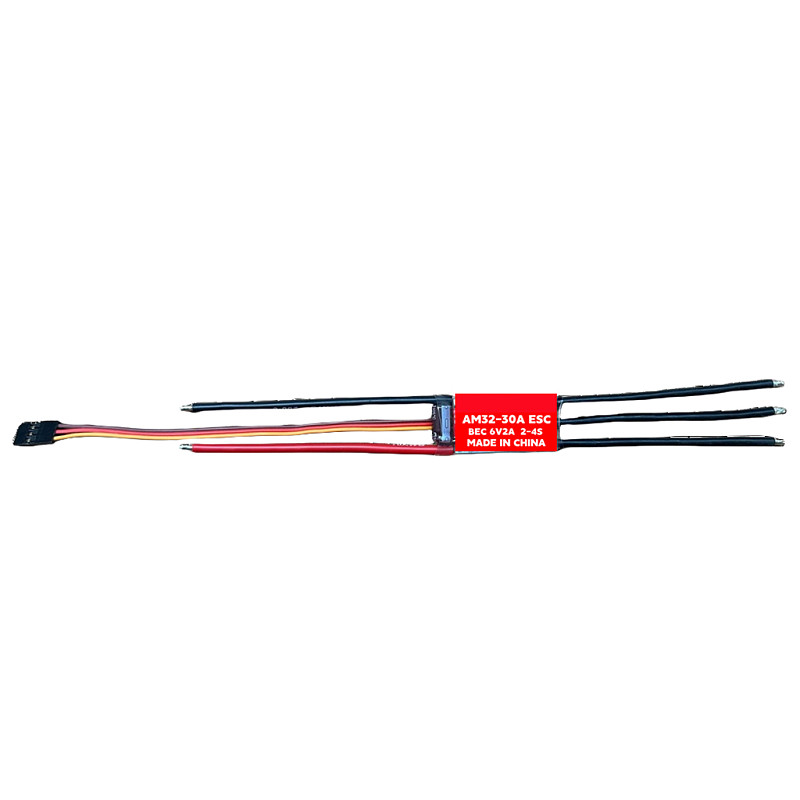 AM32-30A ESC BEC 6V 2A 2-6S 30A Brushless ESC Bidirectional for climbing Car vehicle RC boat AM32MINI Speed Controller