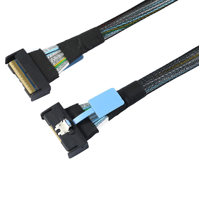 Slimline SAS MCIO SFF-8654 8I 5.0 74P PCIe to MCIO 8654 Connection Cable server adapter Cord