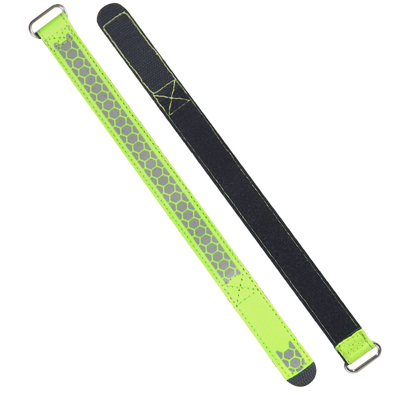 2pcs High-Strength Anti Skid Woven Lipo Battery Strap 20X260mm Fluo Yellow for FPV Freestyle Drone DIY RC Drone Accessories