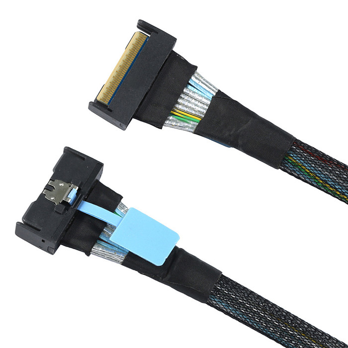 Slimline SAS MCIO SFF-8654 8I 5.0 74P PCIe to MCIO 8654 Connection Cable server adapter Cord