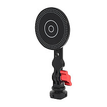 Aluminum cold shoe to magnetic phone holder monitor stand expansion magnetic base Kit for DSLR camera Cellphone Action Camera