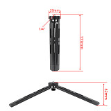 Aluminum tripod Selfie stick camera stabilizer Desktop tripod for mirrorless camera Live streaming fill light tripod Mount Photography Selfie
