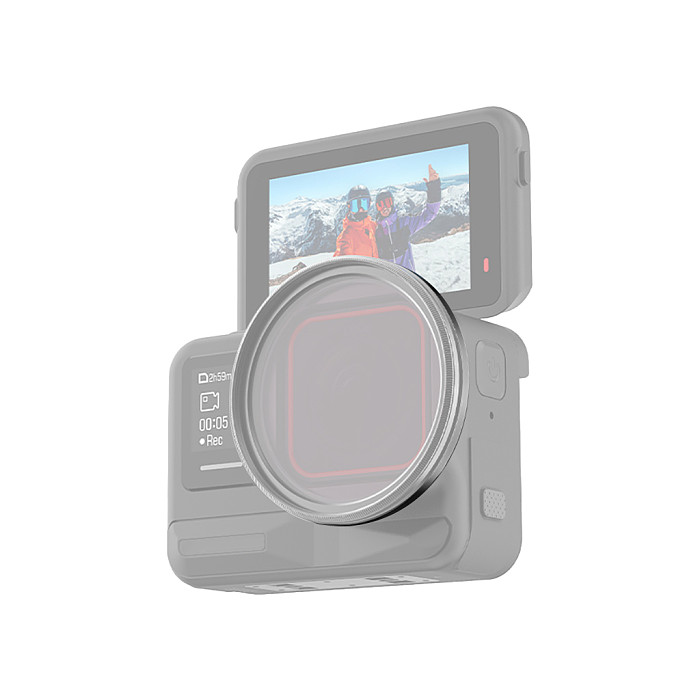 Filter Holder Bracket for insta360 Ace Pro Metal Sports camera Protective Filter Frame Compatible 49mm Filter Camera Accessories