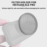 Filter Holder Bracket for insta360 Ace Pro Metal Sports camera Protective Filter Frame Compatible 49mm Filter Camera Accessories