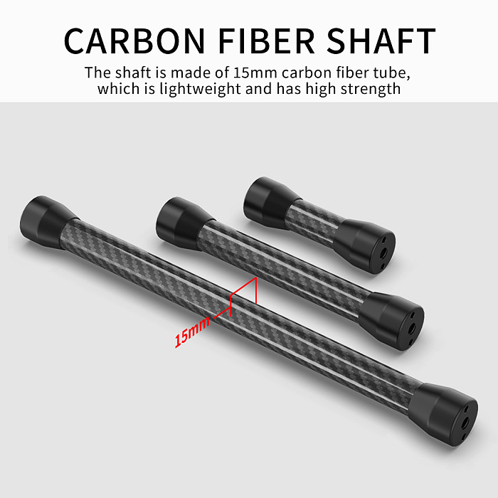 XT-XINTE Carbon fiber Pole extension Rod camera selfie stick for DJI OSMO 360/ACTION5 PRO/Pocket3/GoPro13/Insta360 sports camera Action Camera accessories