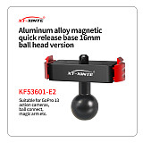 XT-XINTE Aluminum Alloy Magnetic Quick Release Camera Base Adapter Expansion Mount for GoPro Hero13 Quick installation accessories