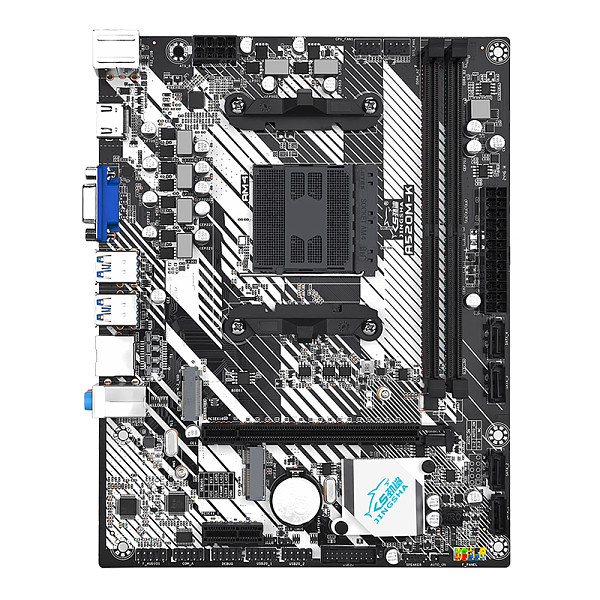 JINGSHA A520M-K Gaming Motherboard AMD AM4 A520 Supports DDR4 Memory 64GB Nvme M.2 USB3.2 STAT3.0 Desktop AM4 CPU Computer Board