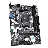 JINGSHA A320M-K Gaming Motherboard AMD AM4 A320 Supports DDR4 Memory 64GB Nvme M.2 USB3.0 STAT3.0 Desktop AM4 CPU Supports WIFI NVME Gigabit Ethernet card