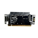 ADT-Link PCIe5.0 x16 to Gen-Z 4C+/SFF-TA-1002 EDSFF Adapter Card EDSFF 4C+ Raised Test and Protection Card Support Gen5 PCI-E 5.0 512Gbps