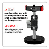 XT-XINTE Aluminum Alloy Magnetic Quick Release Camera Base Adapter Expansion Mount for GoPro Hero13 Quick installation accessories