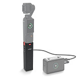 XT-XINTE Aluminum Alloy Expansion charging extension rod 5000mAh Battery power bank for DJI OSMO POCKET 3 POCKET4 Camera quick release accessory Bidirectional fast charging