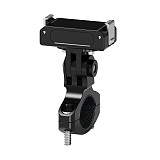 XT-XINTE handlebar Fixed bracket Mount Aluminum alloy Action camera magnetic quick release bike clip18.5~28.5mm for DJI Action 5pro 4 3 2 Sports Camera cycling accessories