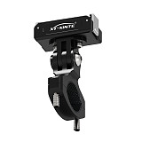 XT-XINTE handlebar Fixed bracket Mount Aluminum alloy Action camera magnetic quick release bike clip18.5~28.5mm for DJI Action 5pro 4 3 2 Sports Camera cycling accessories