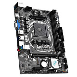 JINGSHA B350M-K Gaming Motherboard AMD AM4 B350 Supports Ryzen CPU DDR4 Memory 64GB Nvme M.2 USB3.0 SATA3.0 Desktop Supports WIFI NVME Gigabit Ethernet card