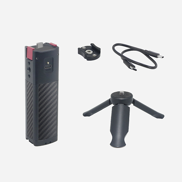 XT-XINTE Aluminum Alloy Expansion charging extension rod 5000mAh Battery power bank for DJI OSMO POCKET 3 POCKET4 Camera quick release accessory Bidirectional fast charging