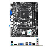JINGSHA A320M-K Gaming Motherboard AMD AM4 A320 Supports DDR4 Memory 64GB Nvme M.2 USB3.0 STAT3.0 Desktop AM4 CPU Supports WIFI NVME Gigabit Ethernet card