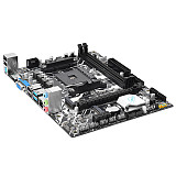 JINGSHA A320M-K Gaming Motherboard AMD AM4 A320 Supports DDR4 Memory 64GB Nvme M.2 USB3.0 STAT3.0 Desktop AM4 CPU Supports WIFI NVME Gigabit Ethernet card