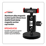 XT-XINTE Aluminum Alloy Magnetic Quick Release Camera Base Adapter Expansion Mount for GoPro Hero13 Quick installation accessories