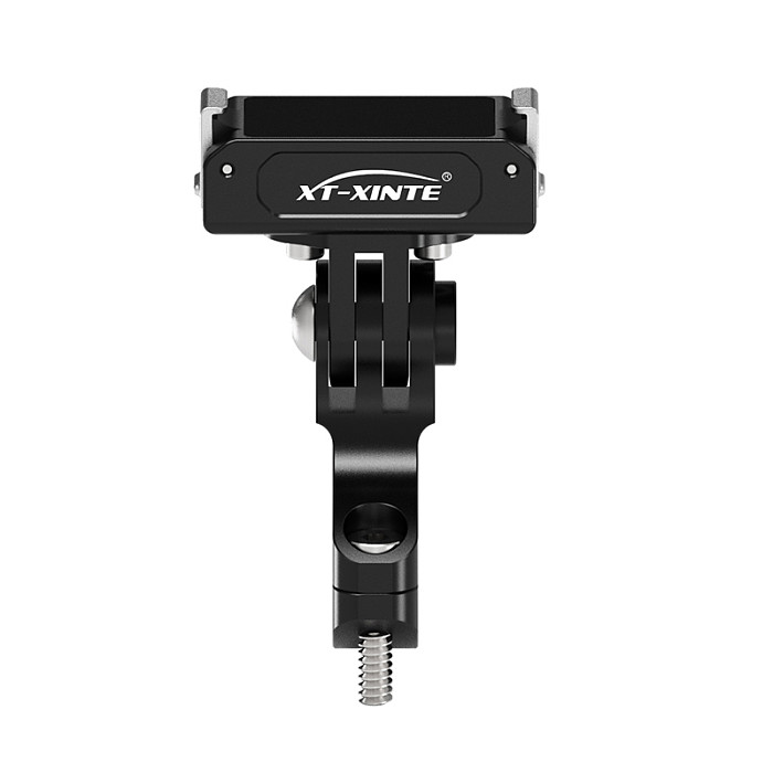 XT-XINTE handlebar Fixed bracket Mount Aluminum alloy Action camera magnetic quick release bike clip18.5~28.5mm for DJI OSMO 360 Action 5pro 4 3 2 Sports Camera cycling accessories