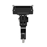 XT-XINTE handlebar Fixed bracket Mount Aluminum alloy Action camera magnetic quick release bike clip18.5~28.5mm for DJI Action 5pro 4 3 2 Sports Camera cycling accessories