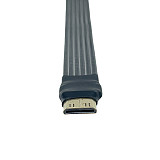 Mini HDMI-Compatible to HDMI-Compatible Cable 4K 240Hz High Speed HDMI-Compatible 2.1 HD Video Cable for Laptop PS5 Xbox Monitor