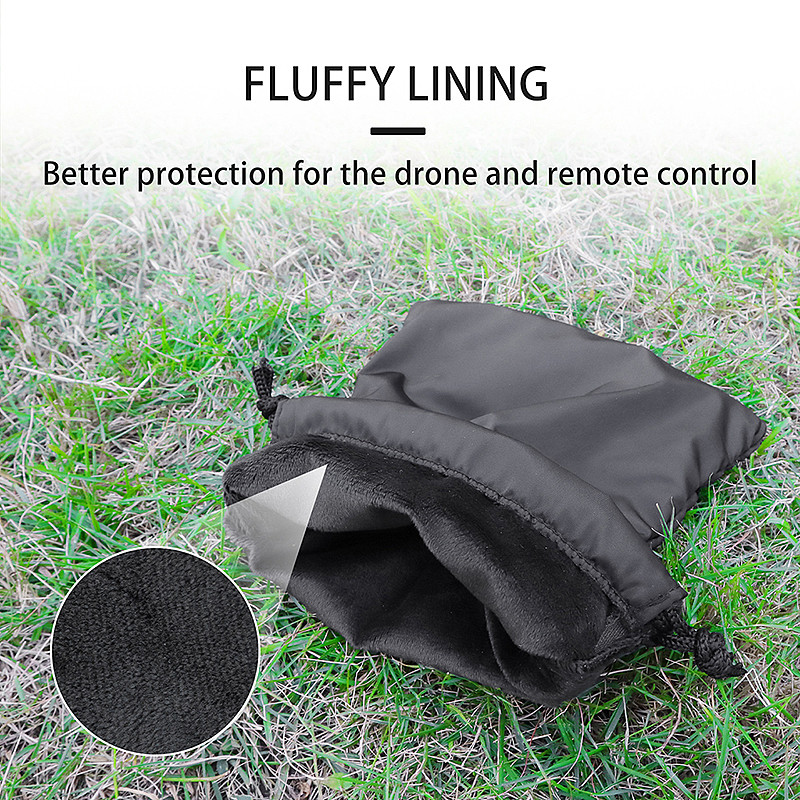 Storage Bag Waterproof Protective Bag For DJI FLIP Drone RC2/RC N3 Remote Control Portable Carrying Bag Drone Accessories Drawstring Closure