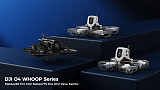 BETAFPV Pavo Femto Brushless BWhoop Quadcopter FPV Drone 75mm Wheelbase Brushless Motor O4 Air Unit Bracket For DJI O4 Camera Drone