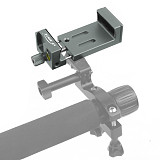 XINTE Aluminum Phone Holder 1/4  Arri Holes Slot Expansion Interface CNC Cold Shoe Mount Bracket Fixed Clip1/4 3/8 Phone Tripod Clamp