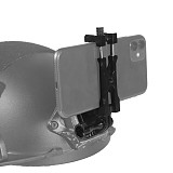 Motorcycle Helmet Fix Mount for NVG Base Camera Mobile Phone Holder for GoPro Hero 13 12 11 10 DJI Action 2 3 4 Insta360 Camera