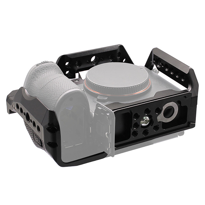 camera rabbit cage for Sony A9III A93 DSLR camera Aluminum Alloy Camera Rabbit Cage Protective Case expansion Frame photography accessory