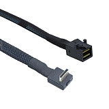 PCIE Oculink SFF 8611 4I 32P 90 degree to SFF-8643 server internal connection cable