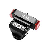 XT-XINTE Aluminum Alloy Sports camera magnetic quick release cold shoe bracket base Adapter Fix Mount for GOPRO 13 Action Camera Expansion for DSLR Camera rabbit cage