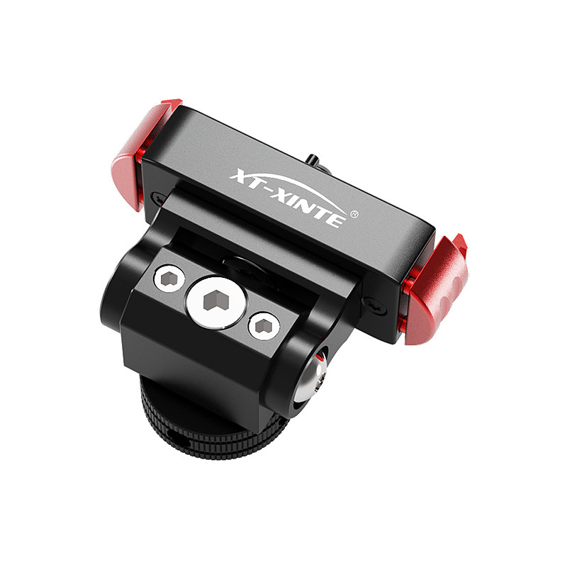 XT-XINTE Aluminum Alloy Sports camera magnetic quick release cold shoe bracket base Adapter Fix Mount for GOPRO 13 Action Camera Expansion for DSLR Camera rabbit cage