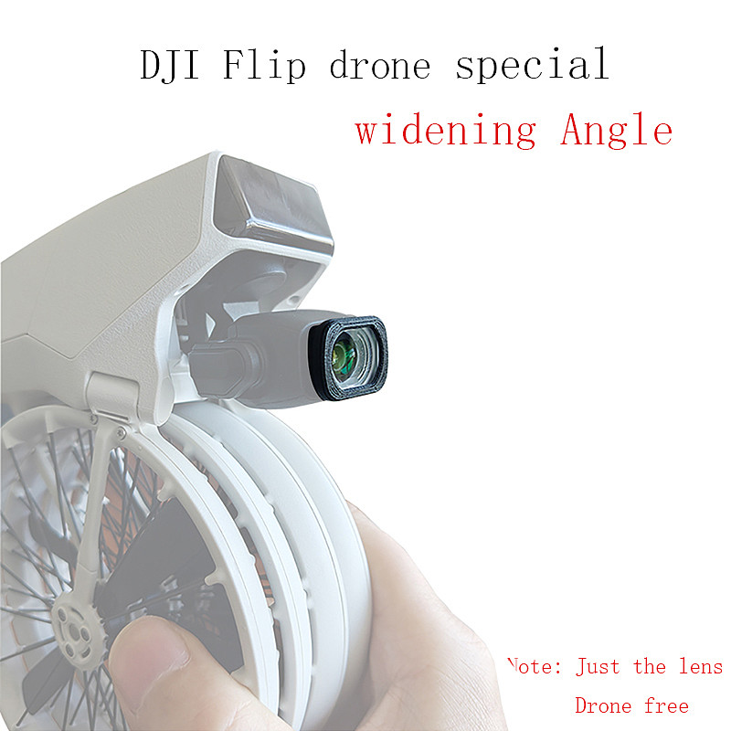 Wide Angle Lens for DJI Flip FPV Drone Magnetic Attach / Multi-Coated / Optical Glass Outdoor Professional Drone Lens Accessories