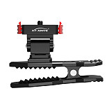 XT-XINTE Aluminum Alloy Sports camera magnetic quick release cold shoe bracket base Adapter Fix Mount for GOPRO 13 Action Camera Expansion for DSLR Camera rabbit cage