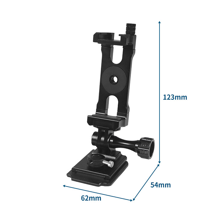 Motorcycle Helmet Fix Mount for NVG Base Camera Mobile Phone Holder for GoPro Hero 13 12 11 10 DJI Action 2 3 4 Insta360 Camera