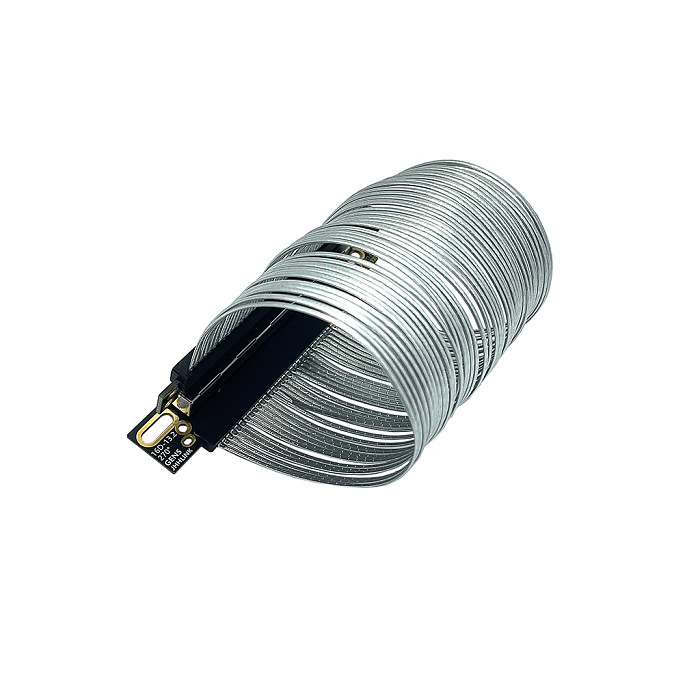 PCIE 5.0 X16 GPU graphics card Extension Cable PCI-E 5.0 Gen5 Riser Cable 270 degree GPU adapter silver plated wire