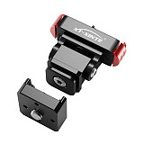 XT-XINTE Aluminum Alloy Sports camera magnetic quick release cold shoe bracket base Adapter Fix Mount for GOPRO 13 Action Camera Expansion for DSLR Camera rabbit cage