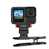 XT-XINTE Aluminum Alloy Sports camera magnetic quick release cold shoe bracket base Adapter Fix Mount for GOPRO 13 Action Camera Expansion for DSLR Camera rabbit cage