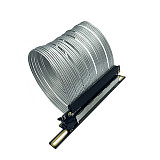 PCIE 5.0 X16 GPU graphics card Extension Cable PCI-E 5.0 Gen5 Riser Cable 270 degree GPU adapter silver plated wire